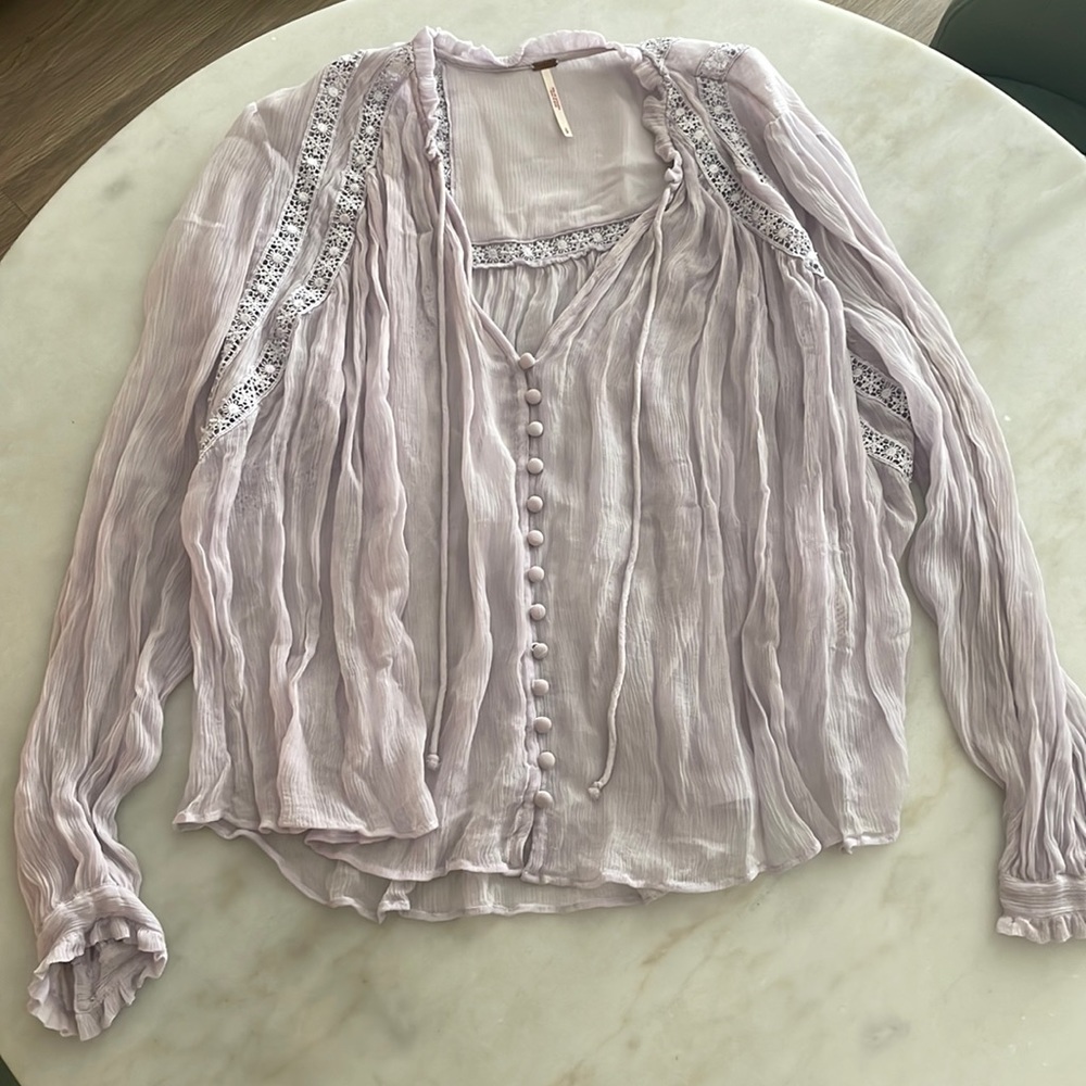 Free People purple tunic